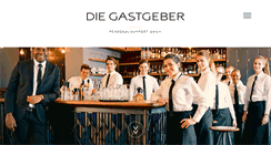 Desktop Screenshot of die-gastgeber.com